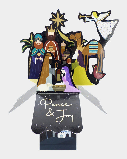 Peace & Joy 3D Card