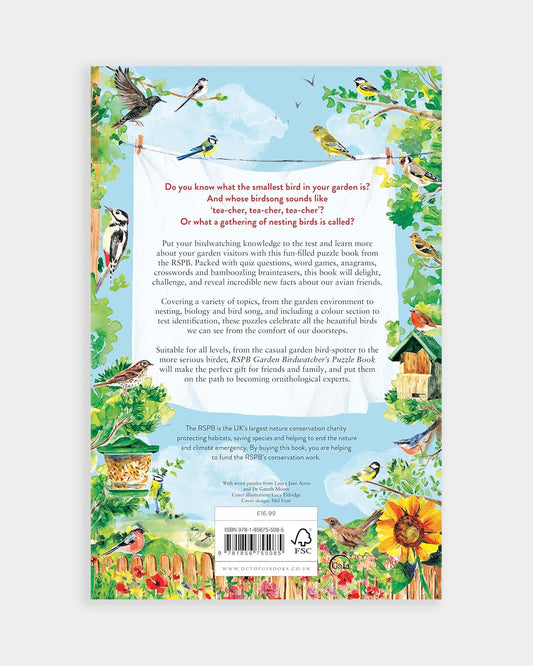 RSPB Garden Birdwatcher's Puzzle Book