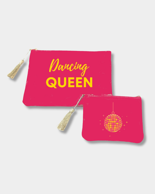 Dancing Queen Zipped Pouches