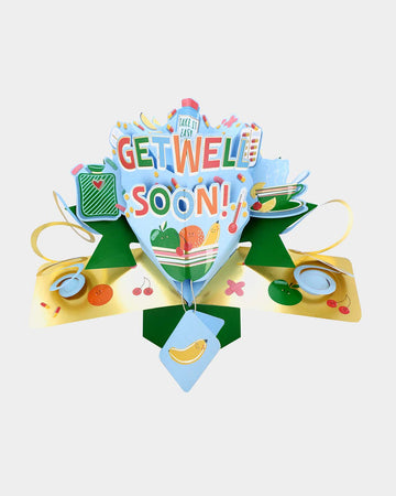 Get Well Soon Pop-Up Card