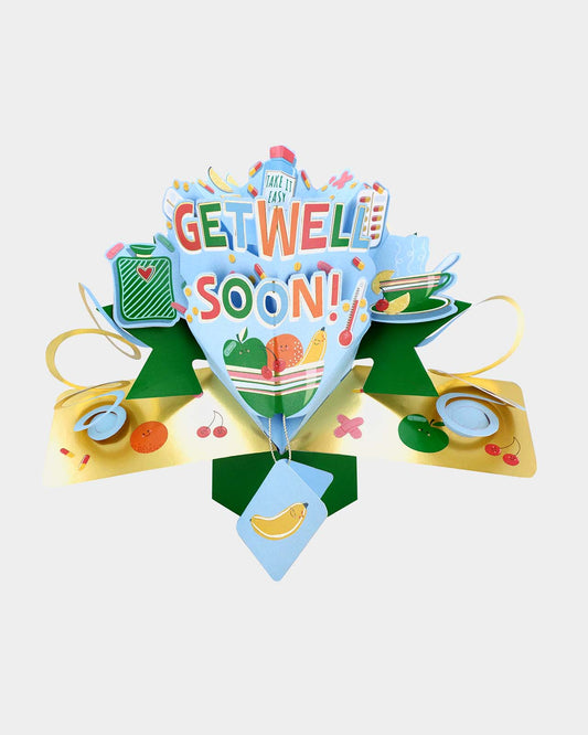 Get Well Soon Pop-Up Card