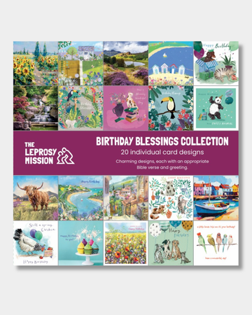 Birthday Blessings Card Collection - 20-Pack