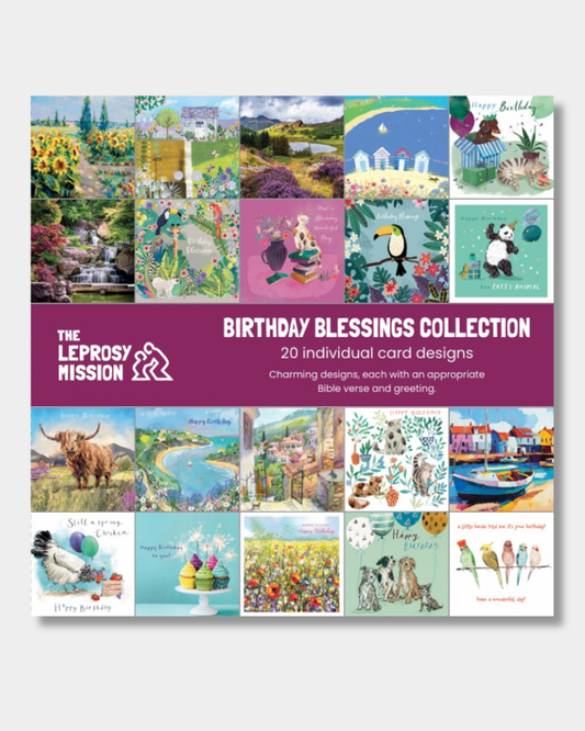 Birthday Blessings Card Collection - 20-Pack