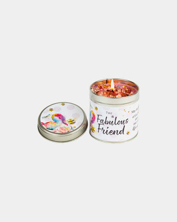 Fabulous Friend Candle Tin - with Blessing