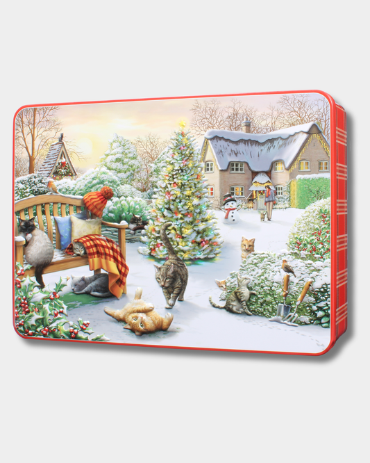 Festive Biscuit Tin Assortment