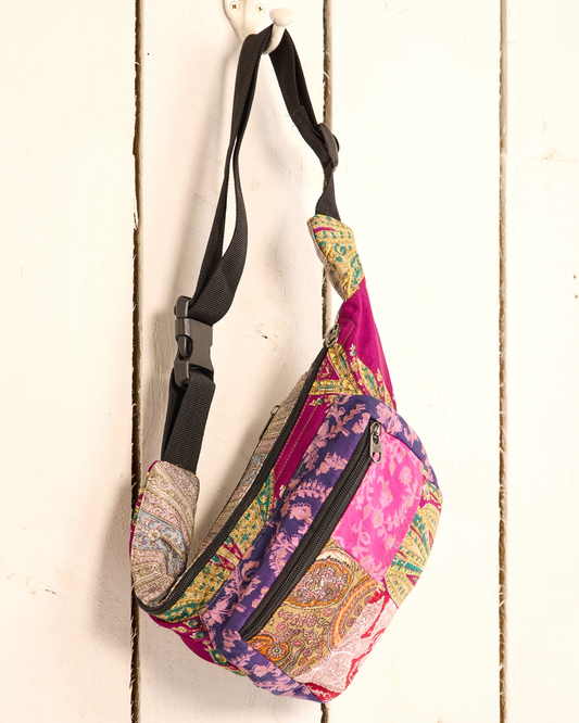 Recycled Sari Bum Bag