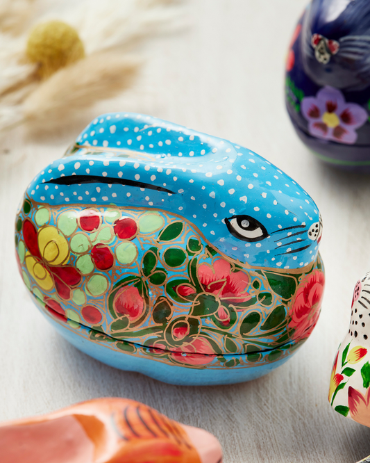 Handpainted Rabbit Gift Box