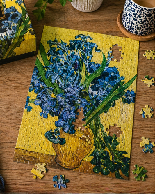 Vase with Irises - 100pc Jigsaw