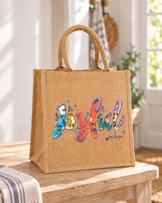 Joyful Jute Bag