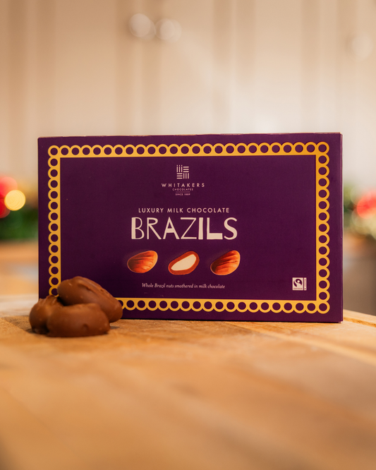 Whitakers Luxury Milk Chocolate Brazils