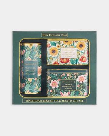 Fine English Tea & Biscuits Gift Set