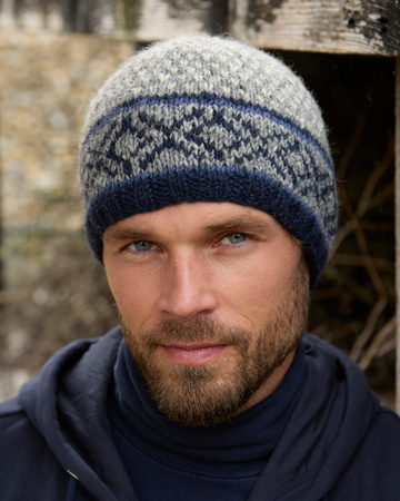 Mens Tromso Beanie - Navy