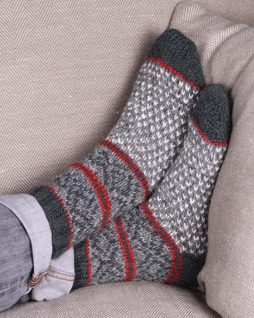 Tromso Sofa Socks - Graphite