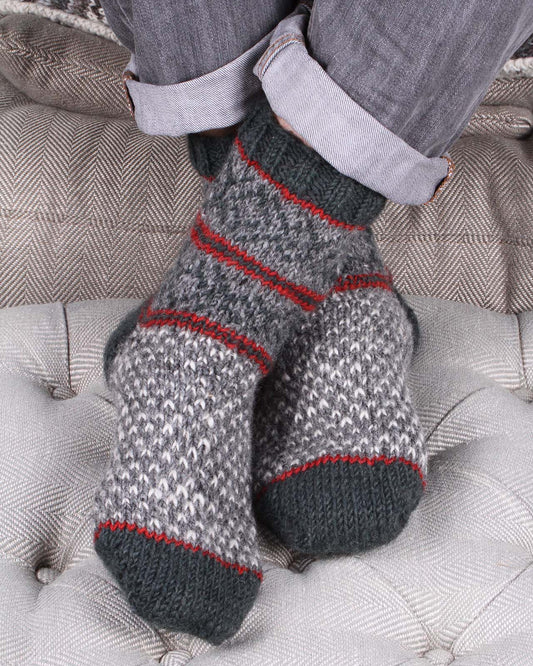 Tromso Sofa Socks - Graphite