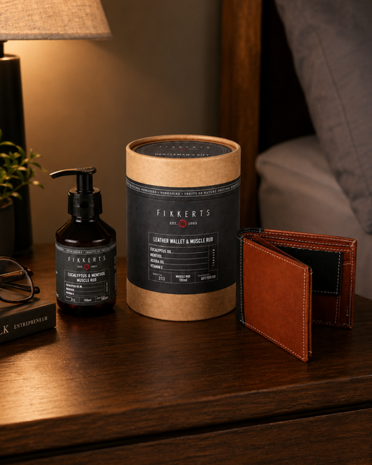Leather Wallet Gift Set