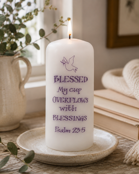 Blessed Pillar Candle