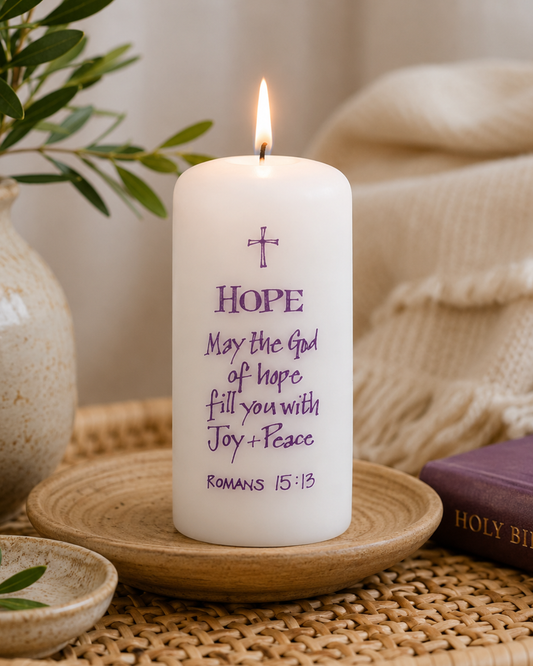 Hope Pillar Candle