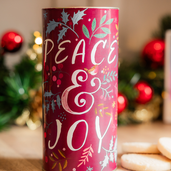 Peace and Joy clotted cream shortbread melts pack