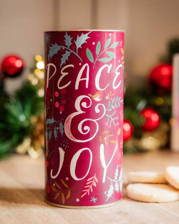 Peace and Joy clotted cream shortbread melts pack