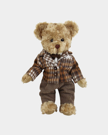 Teddy Wearing Tweed Jacket & Cord Trousers