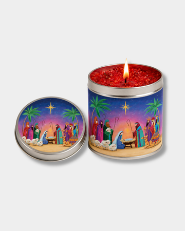 A Saviour Candle Tin