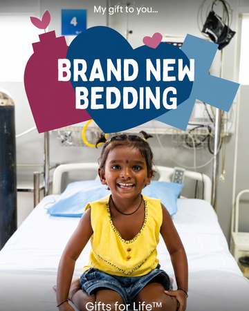 Brand New Bedding Gifts for Life charitable gift card