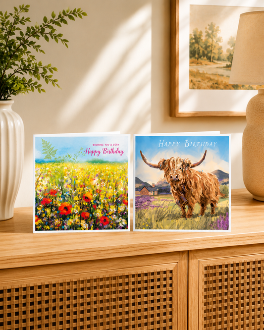 Birthday Blessings Card Collection - 20-Pack