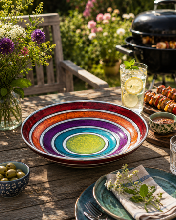 Large Multicolour Bowl