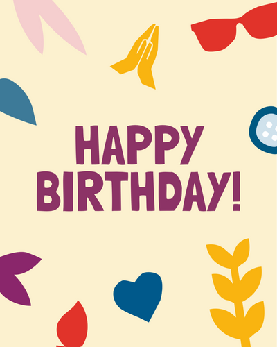 Gift Card - Happy Birthday