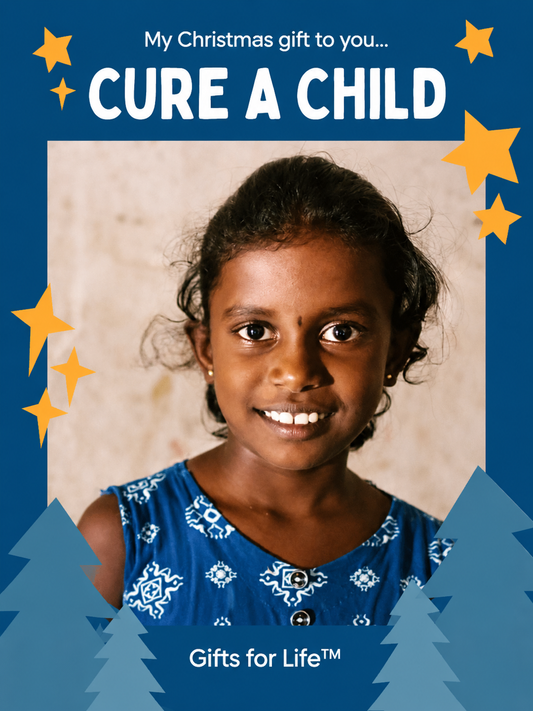 Cure a Child GFL Christmas Card
