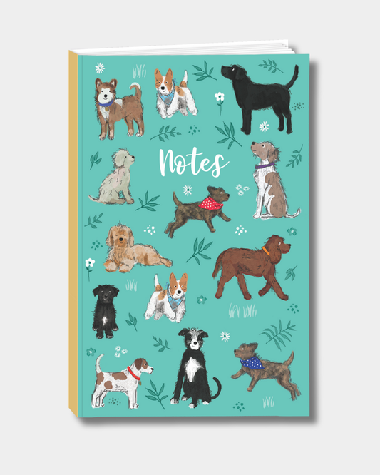A6 Notebook - Playtime Dogs