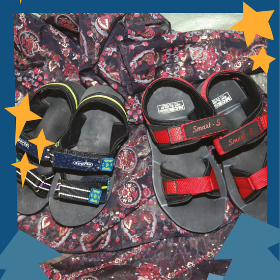 Shoes for Two Christmas Card Gifts for Life charitable gift